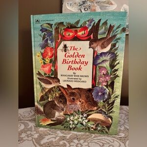 The Golden Birthday Book by Margaret Wise Brown. Easter gift, Easter Baskets